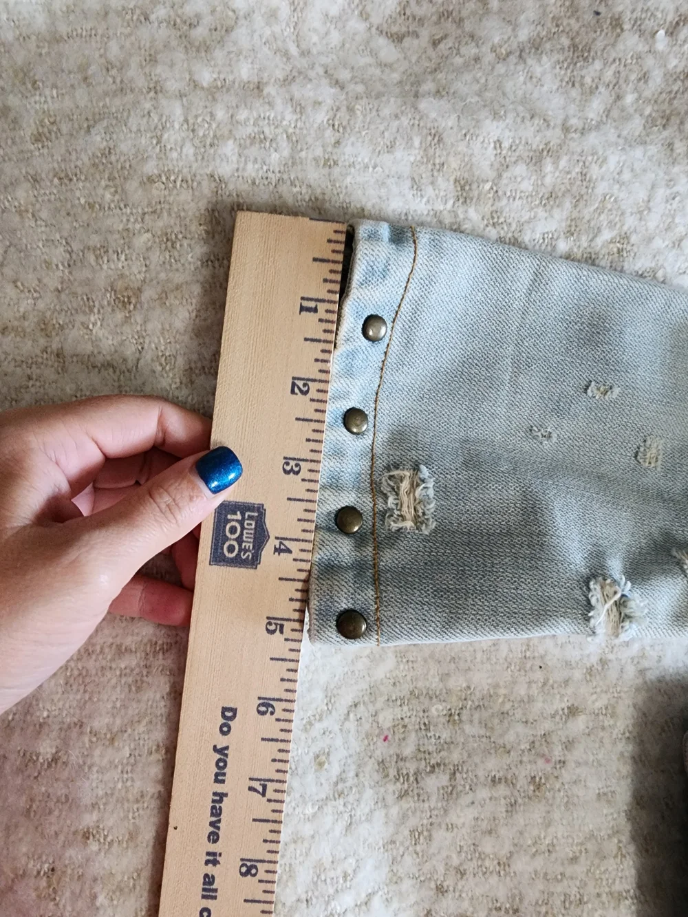 Forever Love Distressed Denim Y2K JacLight Wash Distressed Denim Jacket - Women